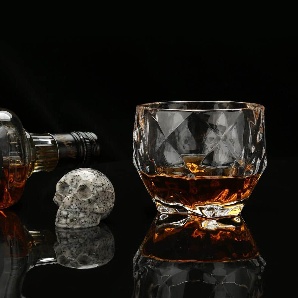 Coffret verre à Whisky Tête de mort