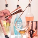 Kit Cocktail avec Shaker Boston Rose Gold