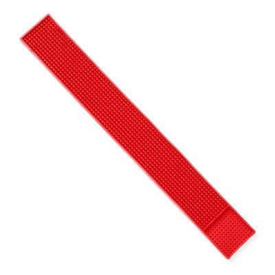 Lot De 6 Tapis De Bar 30x15 Cm + 6 Dessous De Verre – PVC Antidérapant, étanche, Pour Bar, Café, Cuisine