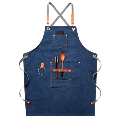 Tablier de Barman Bleu