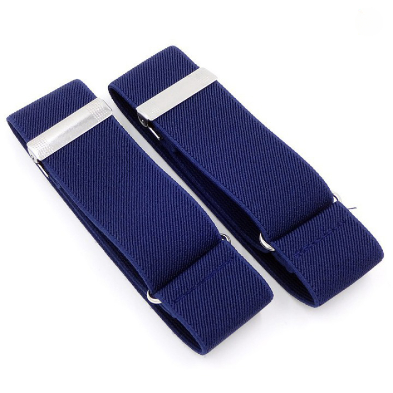 1 Paio Di Fasce Regolabili Elastiche Antiscivolo Unisex Per Maniche Di - 7